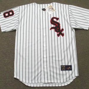 HERB SCORE Chicago White Sox 1960's Majestic Cooperstown Home Baseball Jersey