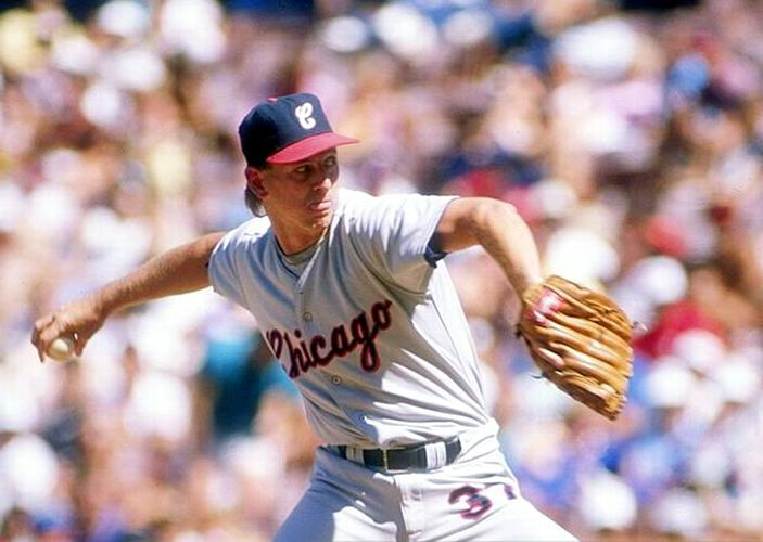 BOBBY THIGPEN Chicago White Sox 1990 Majestic Throwback Away Baseball Jersey - Image 3