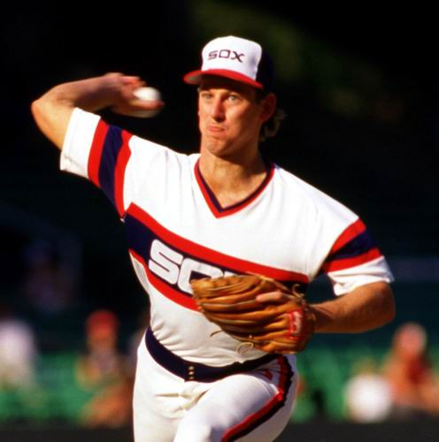 BOBBY THIGPEN Chicago White Sox 1986 Home Majestic Throwback Baseball Jersey - Image 3