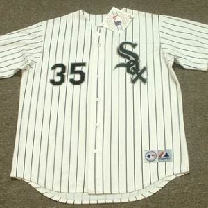 FRANK THOMAS Chicago White Sox 1994 Majestic Throwback Home Baseball Jersey