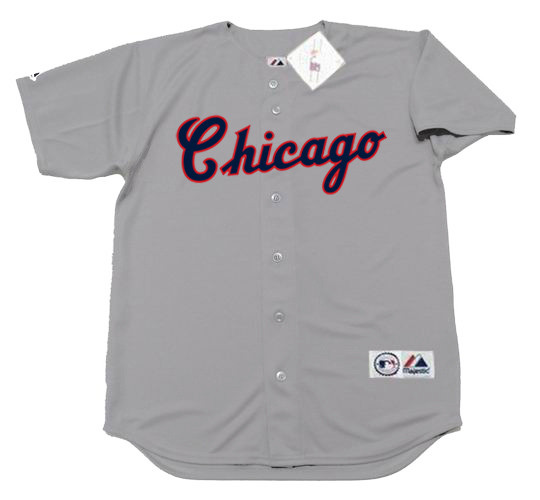 STEVE LYONS Chicago White Sox 1990 Majestic Throwback Away Baseball Jersey
