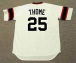 JIM THOME Chicago White Sox 1980's Majestic Throwback Baseball Jersey - Image 5