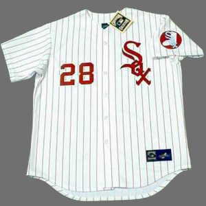 WILBUR WOOD Chicago White Sox 1970's Majestic Throwback Baseball Jersey