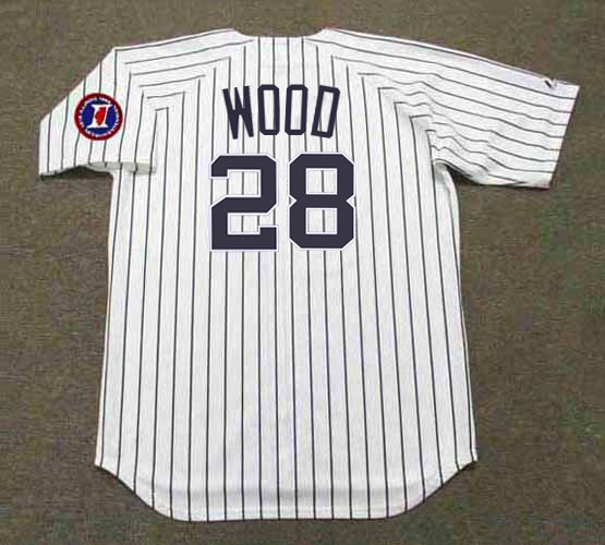 WILBUR WOOD Chicago White Sox 1968 Home Majestic Throwback Baseball Jersey